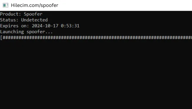 Hilecim Spoofer Terminal