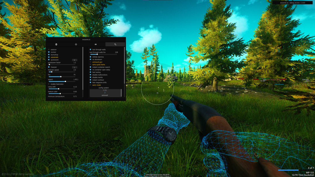 Escape From Tarkov Hile Menu