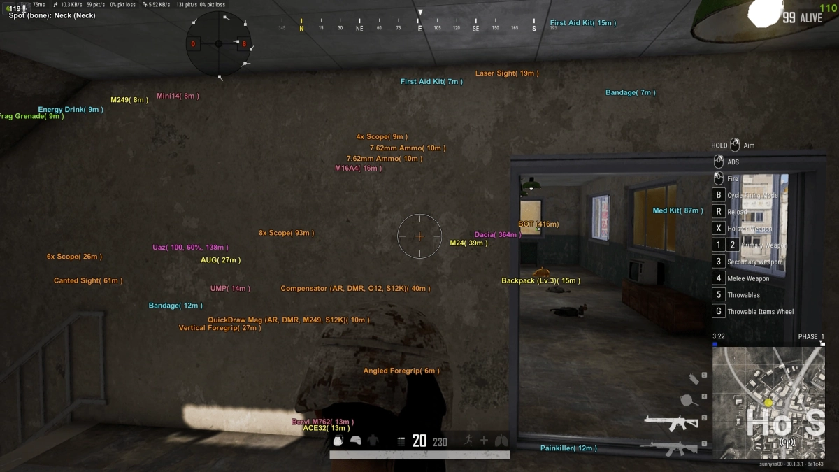 PUBG ESP ve Wallhack Hile