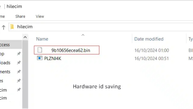 HWID Spoofer Dosya Yapısı